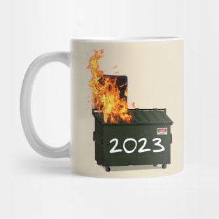 Dumpster fire 2023 Mug